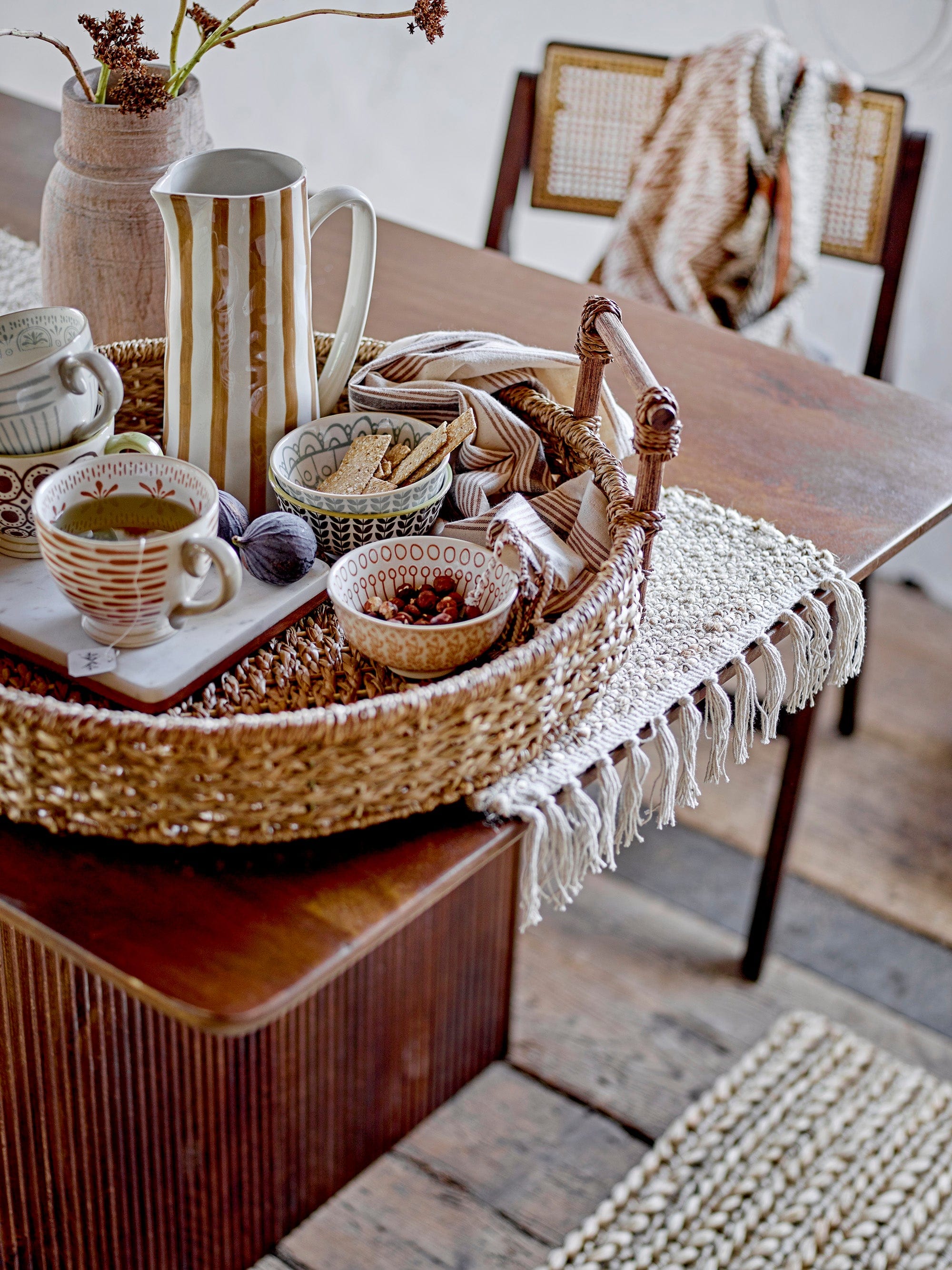 Bloomingville Cana din ceramica, Maple Portocaliu, 420 ml