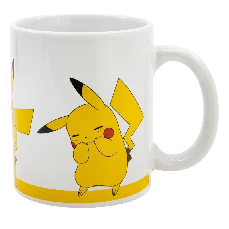 Cana pentru copii, din ceramica, Pokemon Pikachu Multicolor, 325 ml