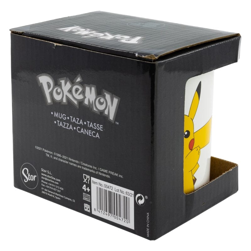 Cana pentru copii, din ceramica, Pokemon Pikachu Multicolor, 325 ml (3)