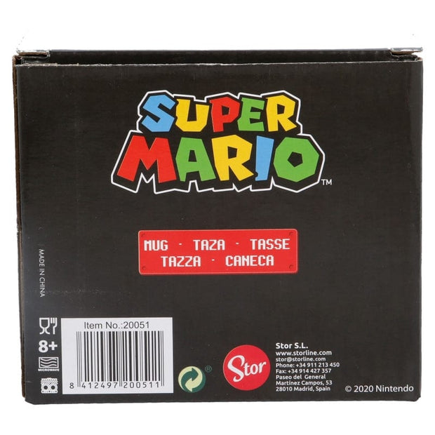 Cana pentru copii, din ceramica, Super Mario Multicolor, 325 ml (2)