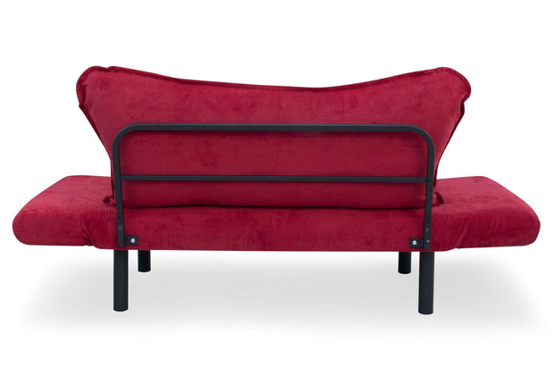 Canapea extensibila 2 locuri, Chatto Bordeaux, l140xA65xH70 cm (2)