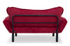 Canapea extensibila 2 locuri, Chatto Bordeaux, l140xA65xH70 cm (3)