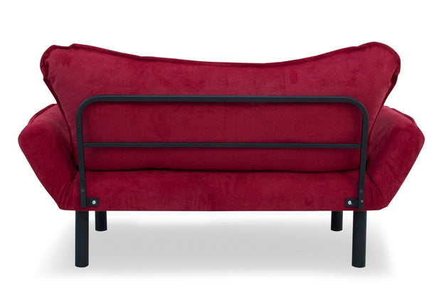 Canapea extensibila 2 locuri, Chatto Bordeaux, l140xA65xH70 cm (3)