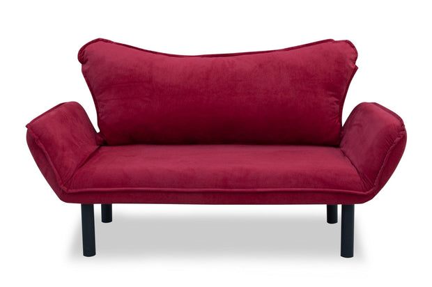 Canapea extensibila 2 locuri, Chatto Bordeaux, l140xA65xH70 cm (4)