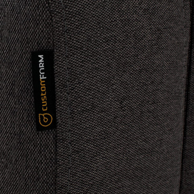 Customform Canapea Extensibila, 2 Locuri, Tapitata cu Stofa, Scandic Antracit, l160xA82xH90 cm