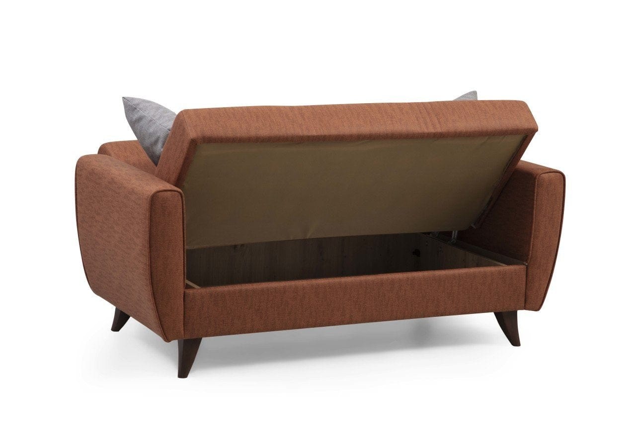 Canapea extensibila 2 locuri, Zaden Caramiziu, l153xA77xH86 cm (5)