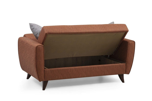 Canapea extensibila 2 locuri, Zaden Caramiziu, l153xA77xH86 cm (5)