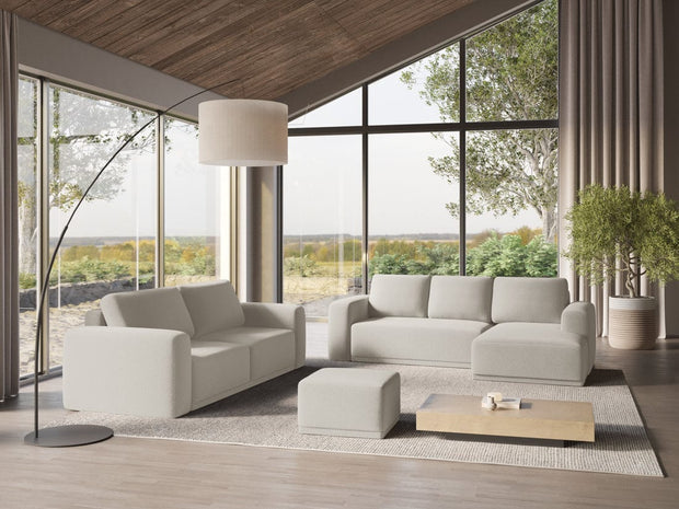 Makamii Canapea Extensibila, 3 locuri, Tapitata cu Stofa, Kaila 3SF-6, l242xA100xH91 cm