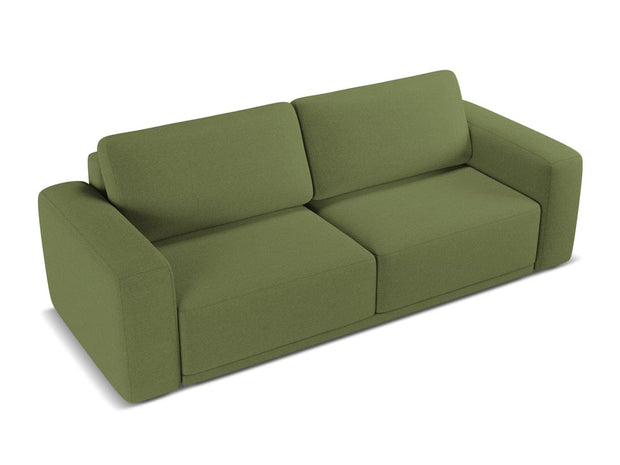 Makamii Canapea Extensibila, 3 locuri, Tapitata cu Stofa, Kaila 3SF-6, l242xA100xH91 cm