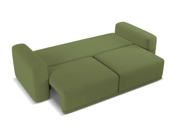 Makamii Canapea Extensibila, 3 locuri, Tapitata cu Stofa, Kaila 3SF-6, l242xA100xH91 cm