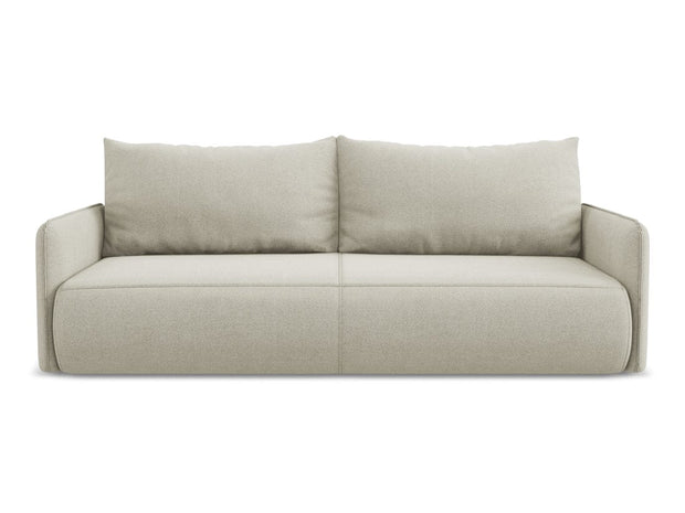 Makamii Canapea Extensibila, 3 locuri, Tapitata cu Stofa, Lada de Depozitare, Nanea 3SF-24, l216xA105xH86 cm