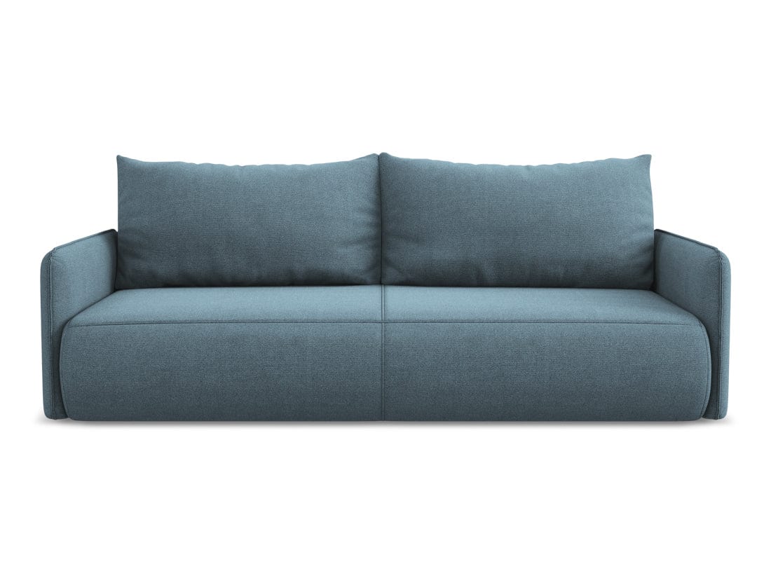 Makamii Canapea Extensibila, 3 locuri, Tapitata cu Stofa, Lada de Depozitare, Nanea 3SF-24, l216xA105xH86 cm