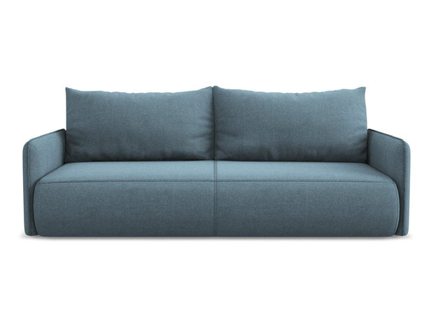 Makamii Canapea Extensibila, 3 locuri, Tapitata cu Stofa, Lada de Depozitare, Nanea 3SF-24, l216xA105xH86 cm