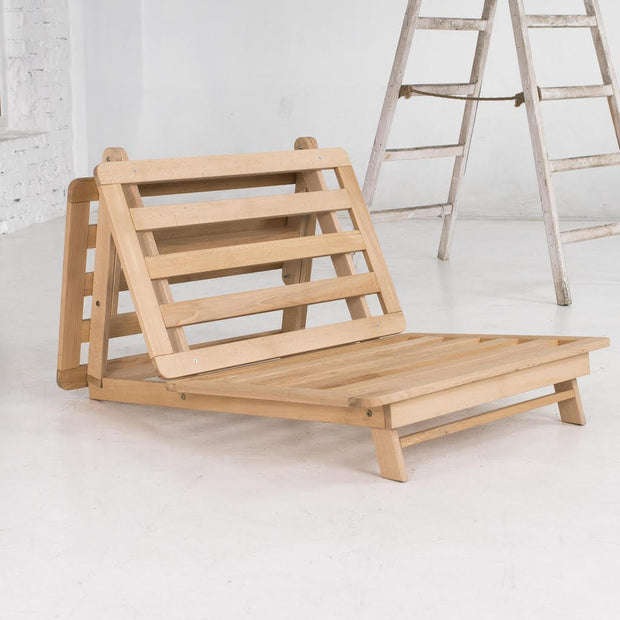 Canapea Extensibila, 3 Locuri, Tapitata cu Stofa, Layti 90 Oil Bej, l90xA115xH80 cm (3)