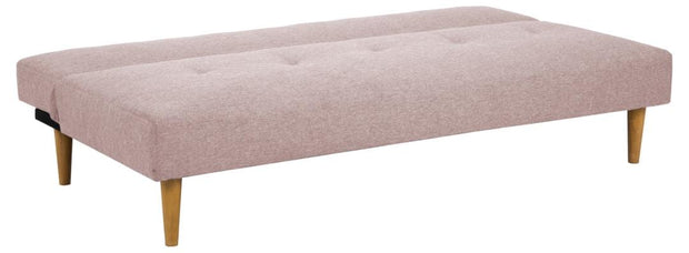 Canapea Extensibila 3 Locuri, tapitata cu stofa, Lucca Rose, l180xA86xH74 cm (2)