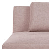 Actona Canapea Extensibila 3 Locuri, tapitata cu stofa, Lucca Rose, l180xA86xH74 cm