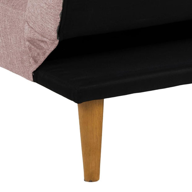 Actona Canapea Extensibila 3 Locuri, tapitata cu stofa, Lucca Rose, l180xA86xH74 cm