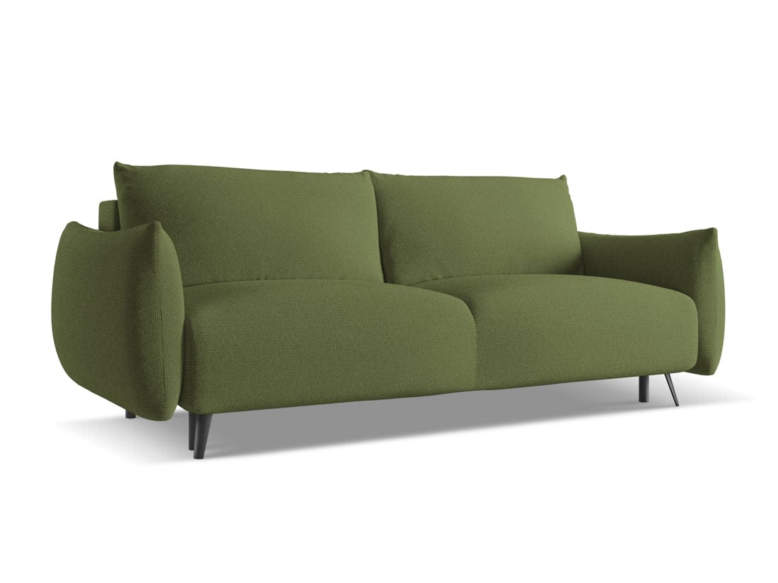 Makamii Canapea Extensibila, 3 locuri, Tapitata cu Stofa, Malie 3SF-6, l230xA105xH86 cm