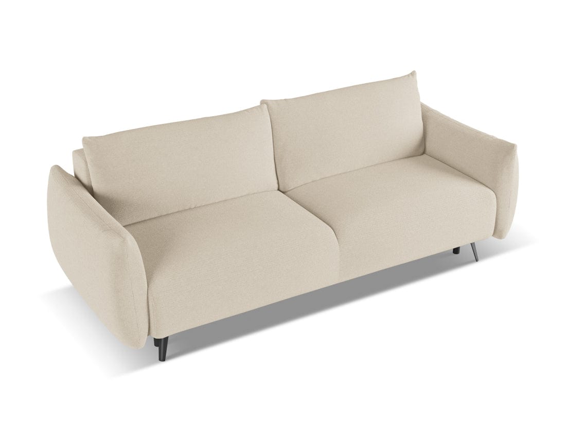 Makamii Canapea Extensibila, 3 locuri, Tapitata cu Stofa, Malie 3SF-6, l230xA105xH86 cm