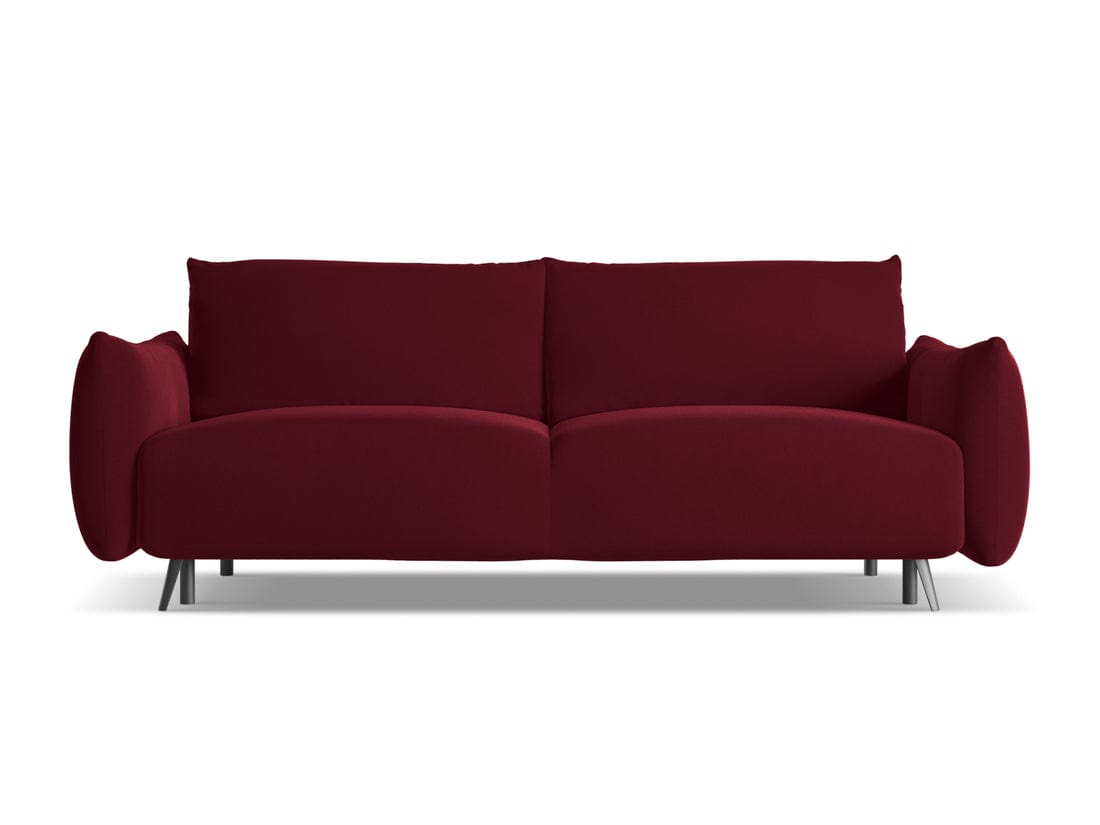 Makamii Canapea Extensibila, 3 locuri, Tapitata cu Stofa, Malie Velvet 3SF-3, l230xA105xH86 cm