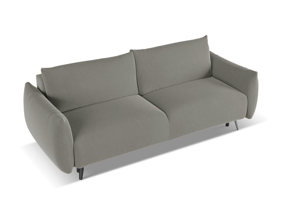 Makamii Canapea Extensibila, 3 locuri, Tapitata cu Stofa, Malie Velvet 3SF-3, l230xA105xH86 cm