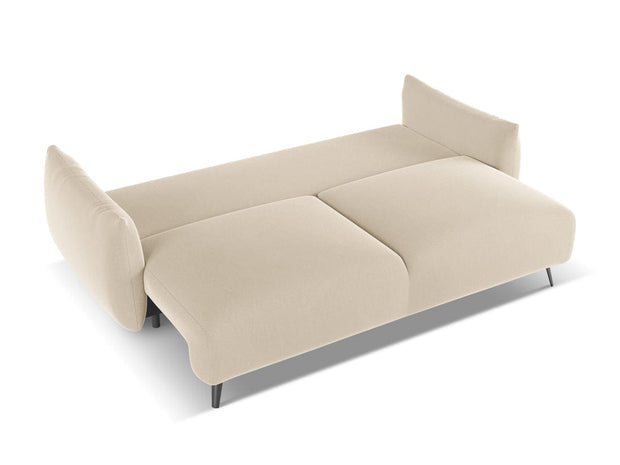 Makamii Canapea Extensibila, 3 locuri, Tapitata cu Stofa, Malie Velvet 3SF-3, l230xA105xH86 cm