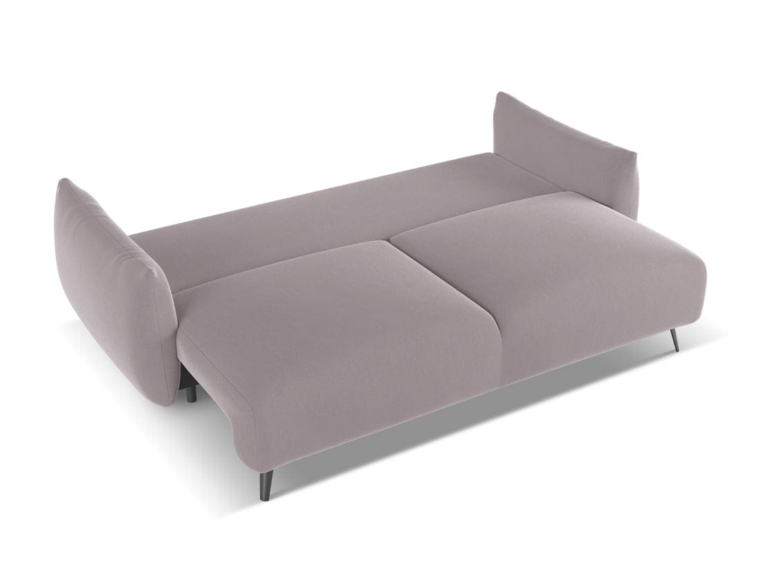 Makamii Canapea Extensibila, 3 locuri, Tapitata cu Stofa, Malie Velvet 3SF-3, l230xA105xH86 cm