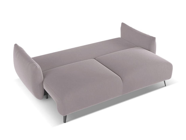 Makamii Canapea Extensibila, 3 locuri, Tapitata cu Stofa, Malie Velvet 3SF-3, l230xA105xH86 cm