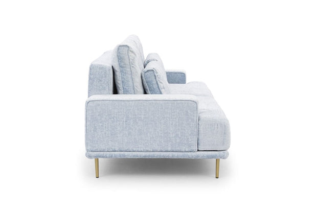 Canapea Extensibila, 3 Locuri, tapitata cu stofa, Perne Incluse, Nicole Bleu, l249xA106xH93 cm (7)