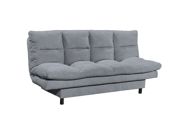 BlackRedWhite Canapea extensibila tapitata cu stofa, 3 locuri Lotta Antracit, l190xA95xH85 cm