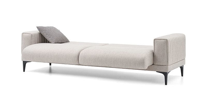 Dogtas Canapea extensibila tapitata cu stofa, 3 locuri, Nova Grej, l239xA88xH76 cm