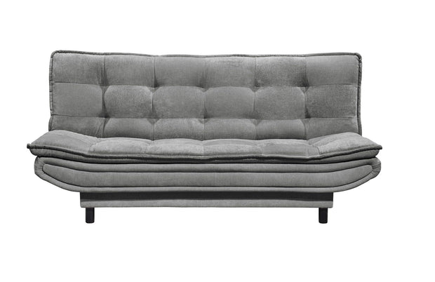 BlackRedWhite Canapea extensibila tapitata cu stofa, 3 locuri Patris Gri, l188xA89xH90 cm