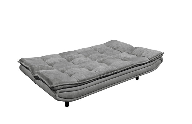 BlackRedWhite Canapea extensibila tapitata cu stofa, 3 locuri Patris Gri, l188xA89xH90 cm