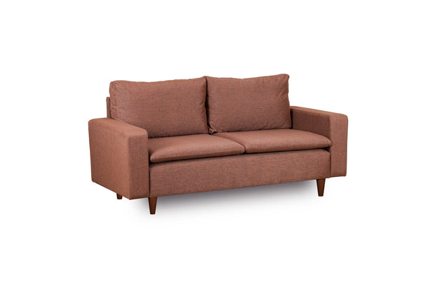 Asir Canapea fixa 2 locuri, Lungo Maro deschis, l150xA79xH78 cm