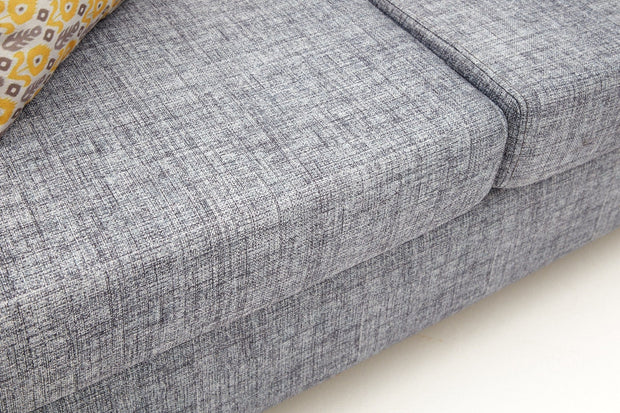 Asir Canapea fixa 2 locuri, Salem Gri, l154xA83xH86 cm