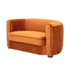 Bloomingville Canapea Fixa, 2 locuri, Tapita cu Stofa, Malala Maro, l152xA79xH73 cm