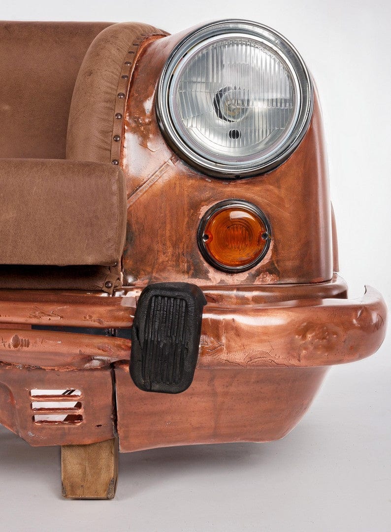 Canapea fixa, 2 locuri, tapitata cu piele naturala, Ambassador Maro, l159xA65xH75 cm (3)