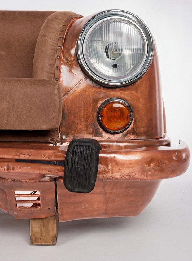 Canapea fixa, 2 locuri, tapitata cu piele naturala, Ambassador Maro, l159xA65xH75 cm (3)