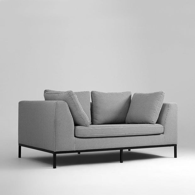 Customform Canapea Fixa, 2 Locuri, Tapitata cu Stofa, Ambient Multicolor, l171xA98xH69 cm