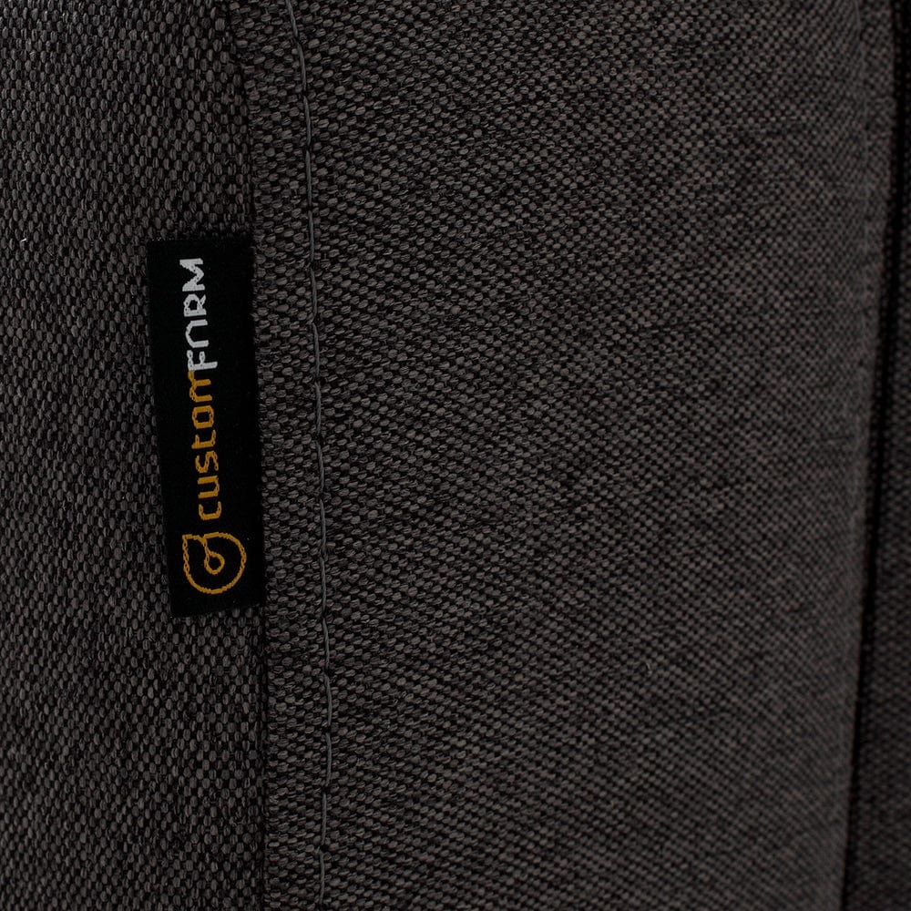 Canapea Fixa, 2 Locuri, Tapitata cu Stofa, Scandic Antracit, l151xA82xH92 cm (2)