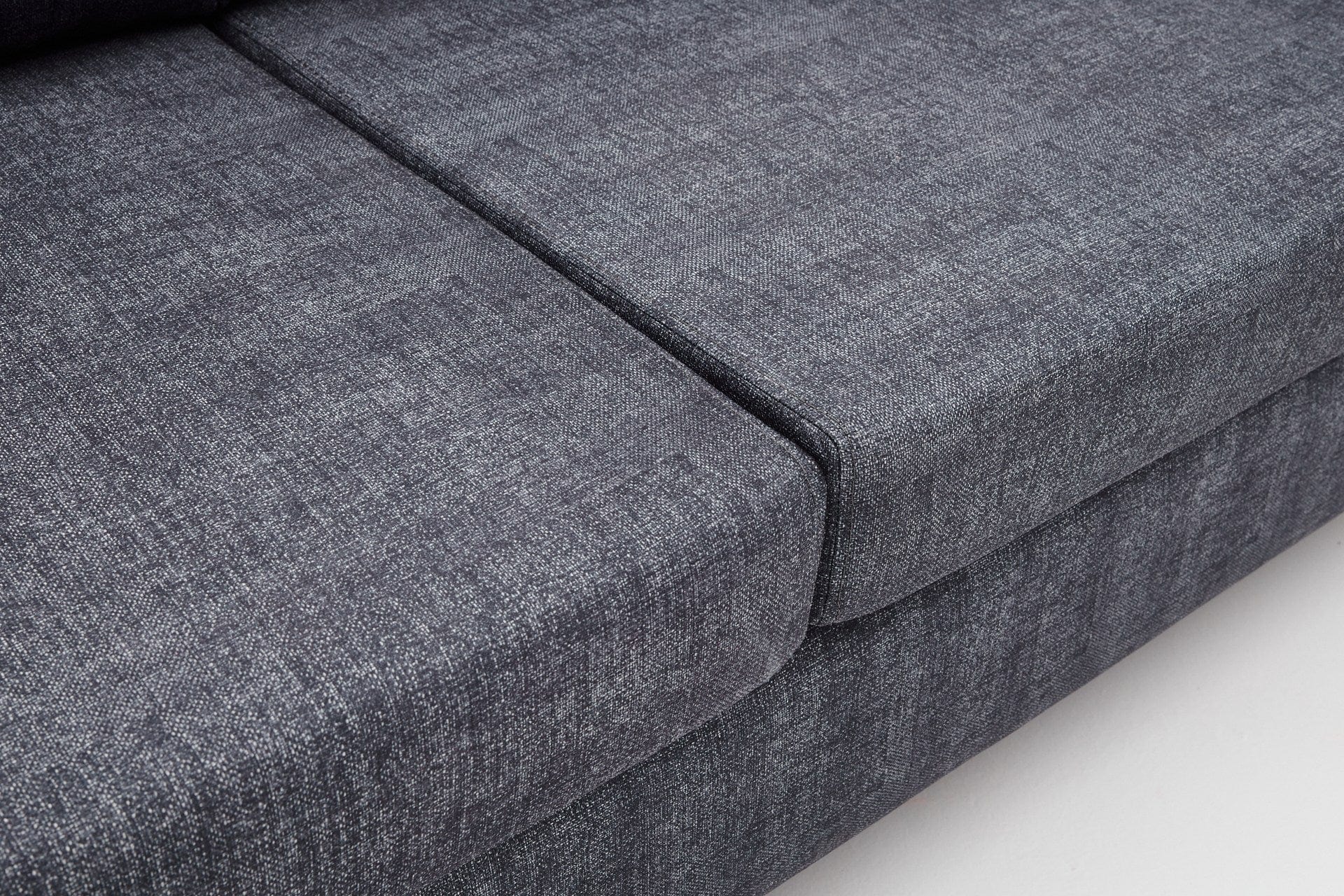 Asir Canapea fixa 3 locuri, Salem Antracit, l211xA83xH86 cm