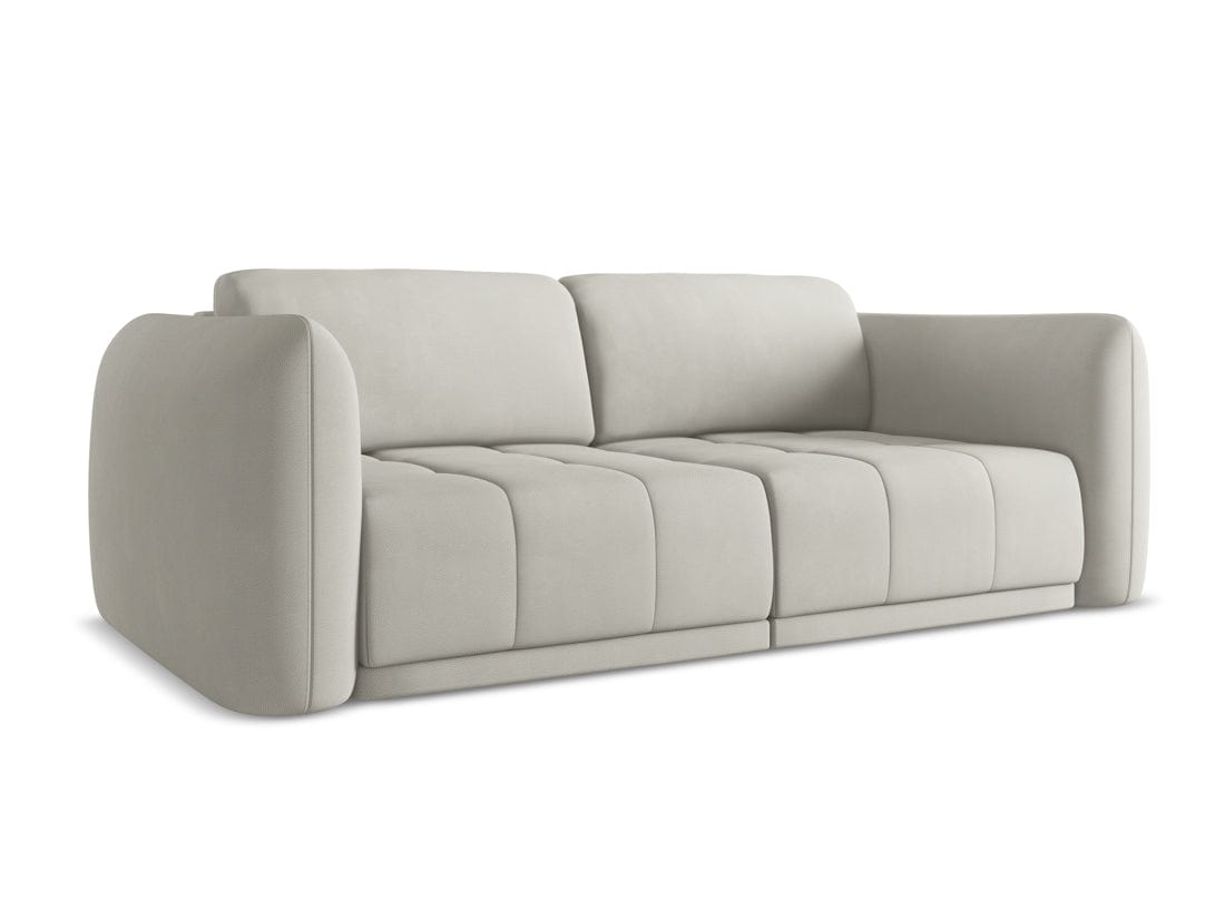 Makamii Canapea Fixa, 3 locuri, Tapitata cu Stofa, Hoku 3S-2, l210xA105xH74 cm