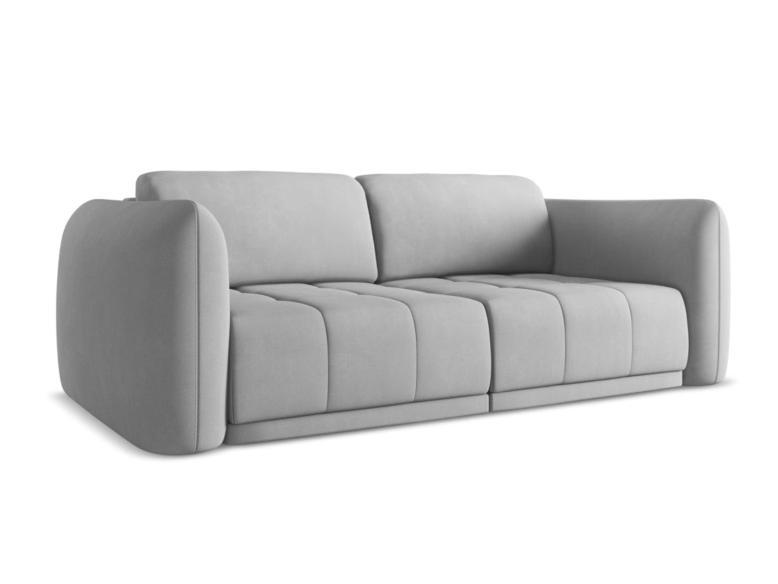 Makamii Canapea Fixa, 3 locuri, Tapitata cu Stofa, Hoku 3S-2, l210xA105xH74 cm