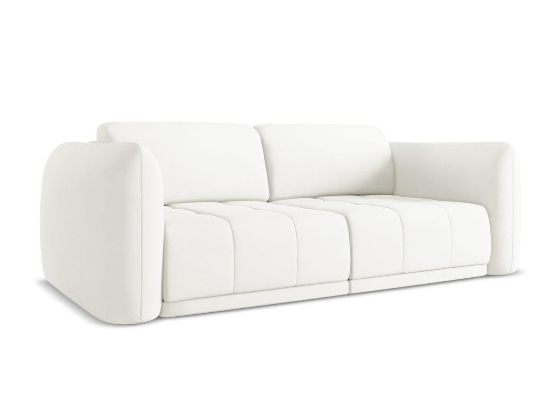 Makamii Canapea Fixa, 3 locuri, Tapitata cu Stofa, Hoku 3S-2, l210xA105xH74 cm