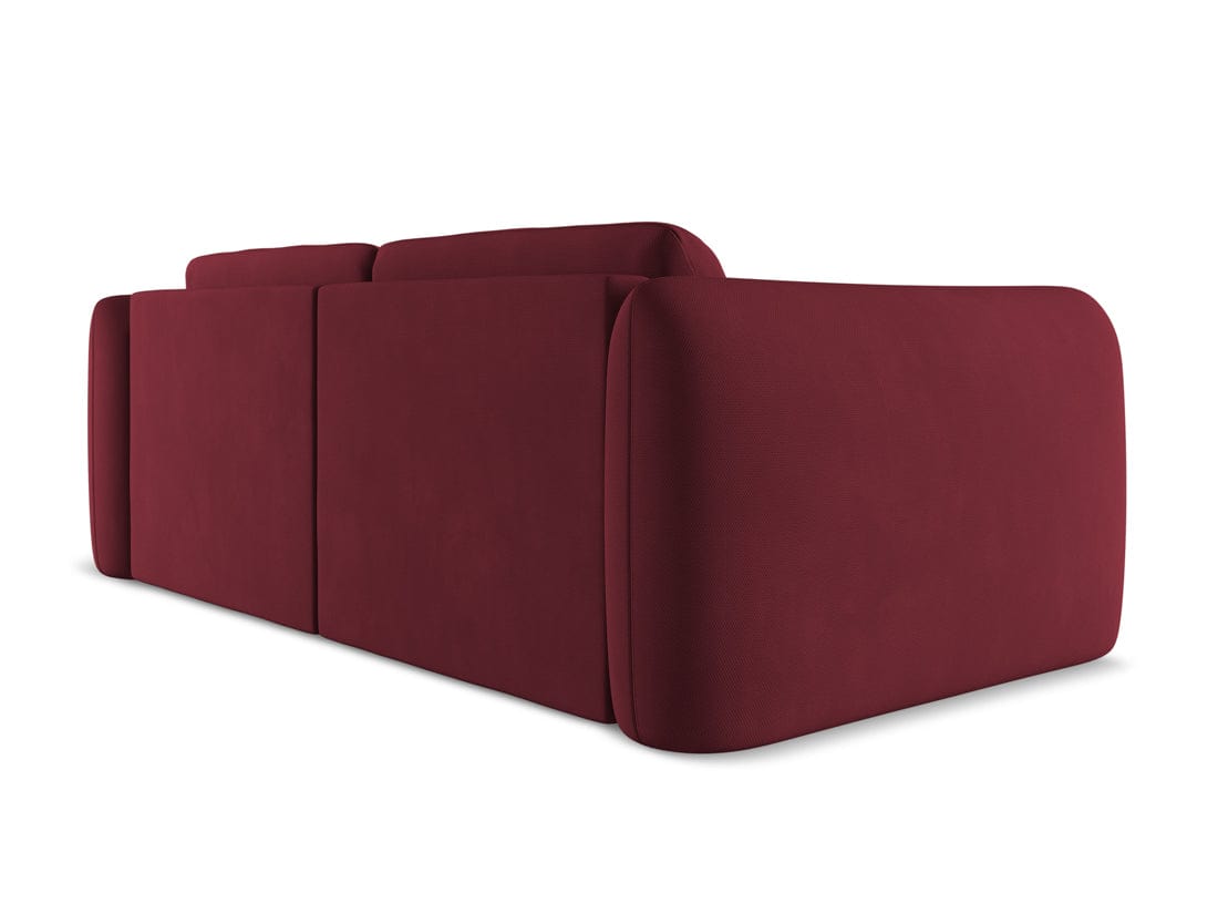 Makamii Canapea Fixa, 3 locuri, Tapitata cu Stofa, Hoku 3S-2, l210xA105xH74 cm