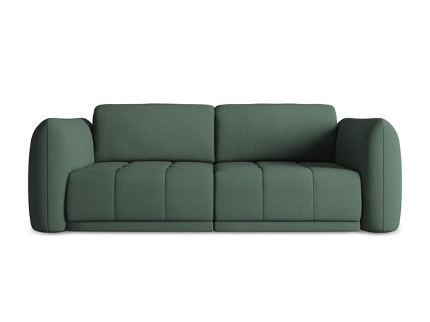 Makamii Canapea Fixa, 3 locuri, Tapitata cu Stofa, Hoku 3S-2, l210xA105xH74 cm