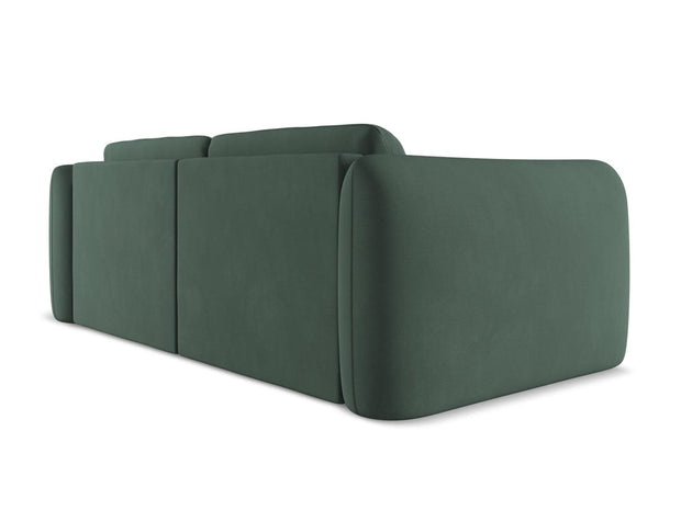 Makamii Canapea Fixa, 3 locuri, Tapitata cu Stofa, Hoku 3S-2, l210xA105xH74 cm