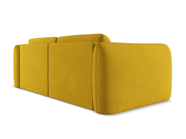 Makamii Canapea Fixa, 3 locuri, Tapitata cu Stofa, Hoku 3S-2, l210xA105xH74 cm