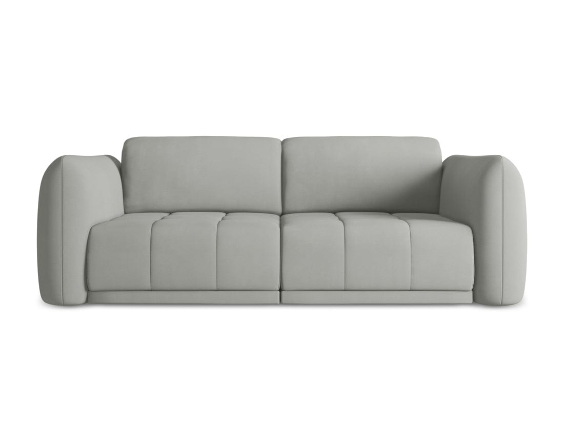 Makamii Canapea Fixa, 3 locuri, Tapitata cu Stofa, Hoku 3S-2, l210xA105xH74 cm