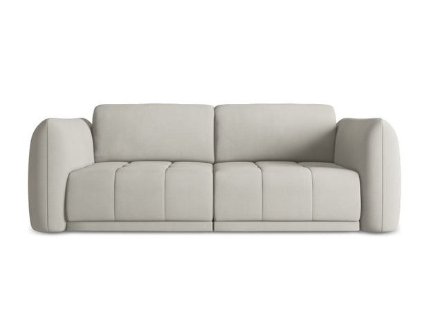 Makamii Canapea Fixa, 3 locuri, Tapitata cu Stofa, Hoku 3S-2, l210xA105xH74 cm